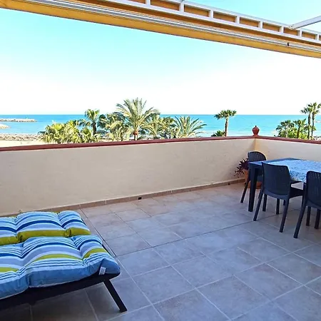 Ole Playa 5a Front - A Pie De Playa, Sea Views - Vistas Al Mar, Puerto Marina Διαμέρισμα *
